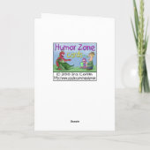 おもしろい誕生日カード：もう1年 カード (裏面)