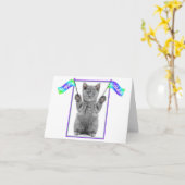 おもしろい誕生日カード カード (黄色い花)