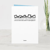 おもしろい誕生日カード：怖がらないで カード (裏面)