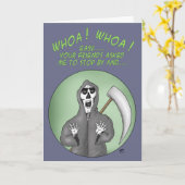 おもしろい誕生日カード: 1歳以上 カード (黄色い花)