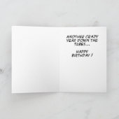 おもしろい誕生日カード: Aw Nuts カード (内部)