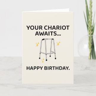 おもしろい誕生日カー男性へド女性パパママ友だち サンキューカード