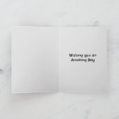 おもしろい誕生日グリーティングカード カード (内部)