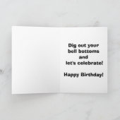 おもしろい誕生日グリーティングカード カード (内部)