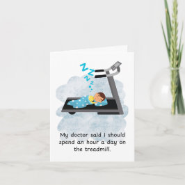 おもしろい誕生日ジムフィットネス カード