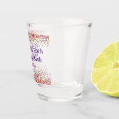 おもしろい誕生日パーティーの好意カラフル紙吹雪 ショットグラス (右)