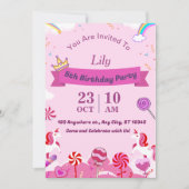 おもしろい誕生日パーティーへの招待 シーズンカード (正面)