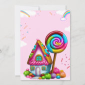 おもしろい誕生日パーティーへの招待 シーズンカード (裏面)