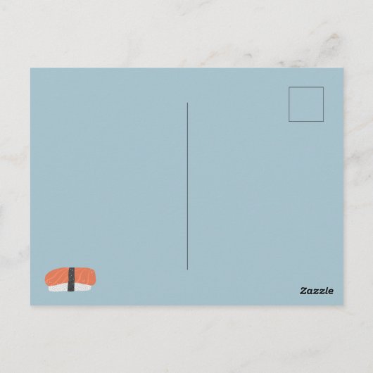 おもしろい誕生日パーティーへの招待 ポストカード (裏面)