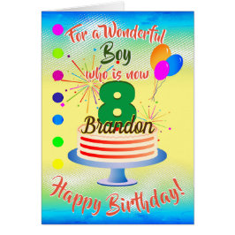 おもしろい誕生日ボーイブルーパーソナライズされた/黄