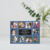 おもしろい誕生日写真用はがき ポストカード (スタンド正面)