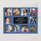 おもしろい誕生日写真用はがき ポストカード (正面)