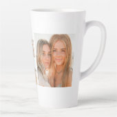 おもしろい誕生日引用文 |コラージュ写真 |ギフ最高のト カフェラテマグ (右)