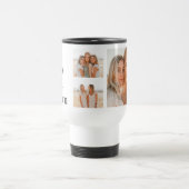 おもしろい誕生日引用文 |コラージュ写真 |ギフ最高のト トラベルマグ (中央)