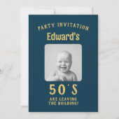 おもしろい誕生日招待状 招待状 (正面)