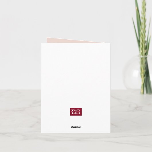 おもしろい誕生日詩 カード (裏面)