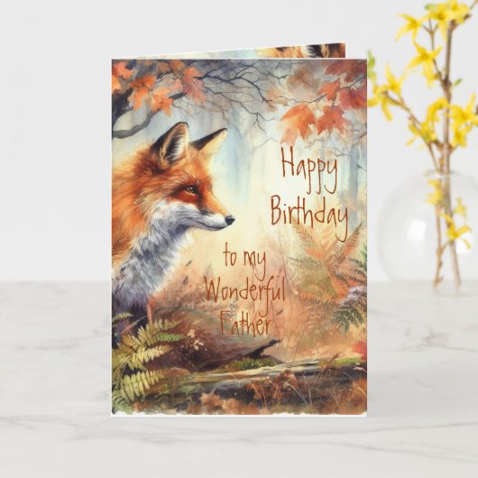 おもしろい誕生日誇りを持った動物自然 カード (黄色い花)