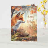 おもしろい誕生日誇りを持った自然 カード (黄色い花)