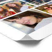 おもしろい誕生日55写真キスあなたの10年さようなら ポスター (角)