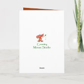 おもしろい誕生日、あなたを愛する古いヤギから カード (裏面)