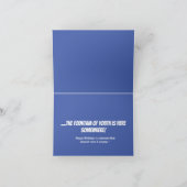 おもしろい誕生日 カード (内部)