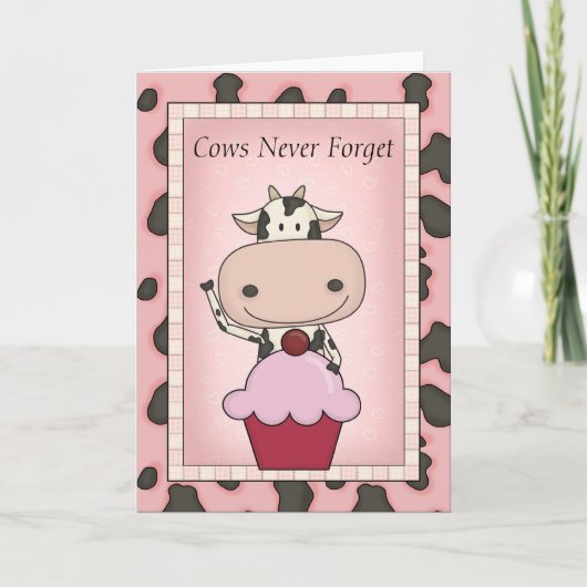 おもしろい誕生日 カード (正面)