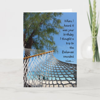 おもしろい誕生日! カード