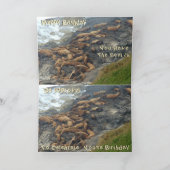 おもしろい誕生日 カード (内部)