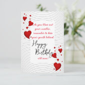 おもしろい誕生日 カード (スタンド正面)