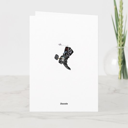 おもしろい誕生日 カード (裏面)