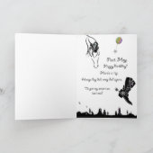 おもしろい誕生日 カード (内部)