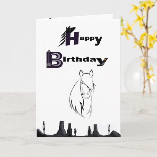 おもしろい誕生日 カード (黄色い花)