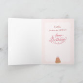 おもしろい誕生日 カード (内部)