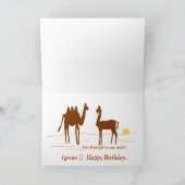 おもしろい誕生日 カード (内部)