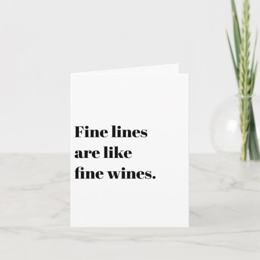 おもしろい誕生日 シーズンカード (正面)