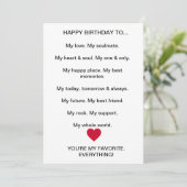 おもしろい誕生日 シーズンカード (スタンド正面)