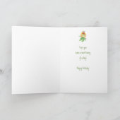 おもしろい誕生日,ハミングバード,ユーモア,バード カード (内部)