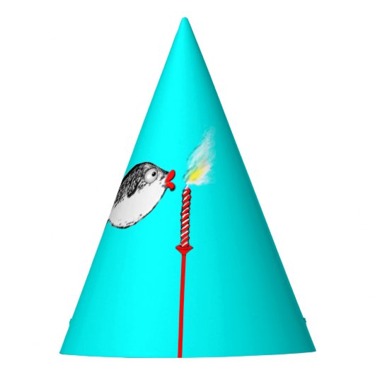 おもしろい誕生日 パーティーハット (正面)