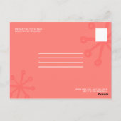 おもしろい誕生日 ポストカード (裏面)