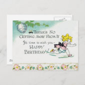 おもしろい誕生日 ポストカード (正面/裏面)