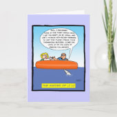 おもしろい誕生日 – 李里の殺害 カード (正面)