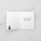 おもしろい誕生日 – 瞑想Bday, Inner Peace Rush シーズンカード (内部)