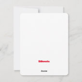 おもしろい誕生日、4.25インチx 5.5インチ、紙:誕生日カード シーズンカード (裏面)