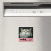 おもしろい誕生日CAT冷蔵庫用マグネット マグネット (インサイチュ (食洗機))