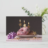 おもしろい誕生祝いフラットカード カード (スタンド正面)