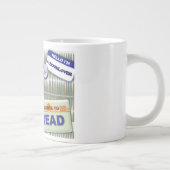 おもしろい読コラージュ ジャンボコーヒーマグカップ (右)