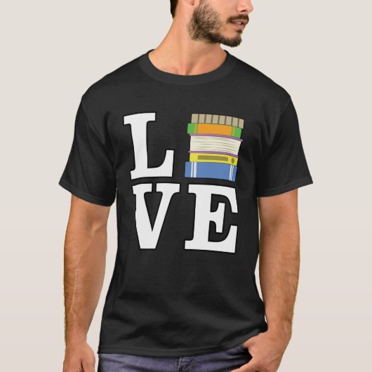 おもしろい読デザイン Tシャツ (正面)