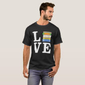 おもしろい読デザイン Tシャツ (正面フル)