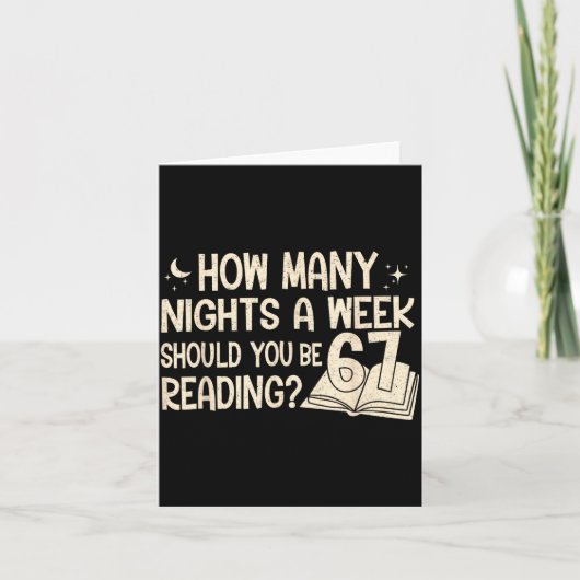 おもしろい読書67 六七 ミーム 英語教師の本L カード (正面)