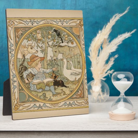 おもしろい読粥腫 フォトプラーク (側面)